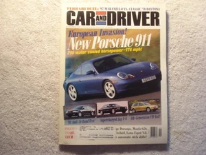 Auto und Fahrer 1997 November Porsche 911 Jaguar Audi A6 Dodge Durango Corvette - Bild 1 von 1