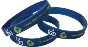 RAF100 Armband Gummi RAF Band Royal Air Forces Association - Bild 1 von 1