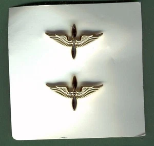 PAR DE PASADORES DE CUELLO DE AVIACIÓN OFICIALES DEL EJÉRCITO - Imagen 1 de 1