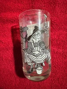 Hazel Atlas Retro 50's SONG LYRICS ~ Melody Glass ~ TURKEY IN DE STRAW ~ USED - Bild 1 von 3