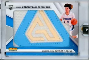 2023-24 Panini Instant ANTHONY BLACK Magic Jumbo Rookie Kicks Patch RC TRUE 1/1 - Bild 1 von 2