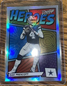 2022 Panini Prestige Dak Prescott Heroes Insert Dallas Cowboys H12 - Picture 1 of 2