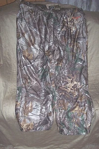 Mens 3X Camo Rain Pants Realtree Camo Pants Non Insulated Pants Waterproof Pants - Picture 1 of 8
