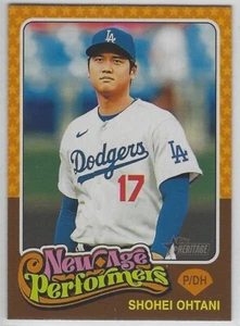 2024 Topps Heritage New Age Performers Insert ~ Complete Your Set ~ You Pick - Picture 1 of 29