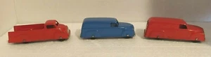3 Different Tootsietoy Diecast Trucks - Ford F6 Pickup and 2 Chevy Open Window - Picture 1 of 6
