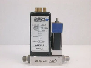 Unit UFC-1000, MFC, Mass Flow Controller, H2, 5 SLM, Used - Picture 1 of 3