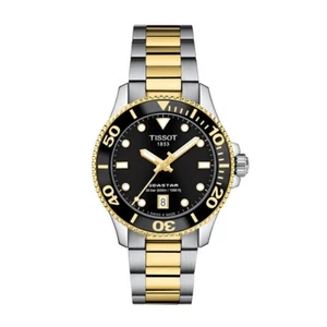 NEW TISSOT T1202102205100 SEASTAR 1000 36MM QUARTZ TWO TONE T120.210.22.051.00 - Picture 1 of 1