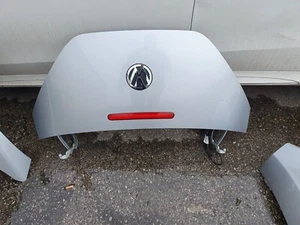 VOLKSWAGEN BEETLE CONVERTIBLE REAR BOOT LID SILVER LA7W 05/10 - Picture 1 of 5