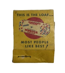 Wonder Bread 1945 Stocking Runs Prevention Kit Matchbook Advertising  Complete - Picture 1 of 8