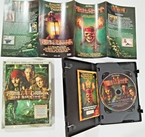Pirates of the Caribbean - Dead Man's Chest (DVD, 2006, 2-Discs) Johnny Depp - Picture 1 of 5