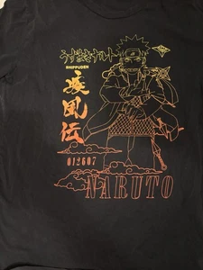 Primitive Men's Medium Naruto Shippuden Anime Graphic T-Shirt Short Sleeve - Picture 1 of 4