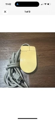 Vintage Microsoft InPort Mouse 2-Button C3K7PN9937 - CLEANED & TESTED #3 - Image 1 of 3
