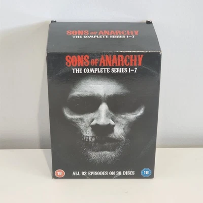 Sons of Anarchy The Complete Series 1-7 DVD Box Set Region 2 UK Free Shipping  - Image 1 of 4
