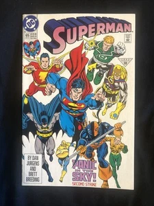 Superman #65 Cover B Newsstand Variant DC Comics 1992 - Picture 1 of 9