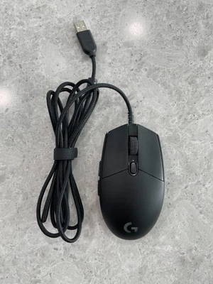 Logitech M-U0050 G Pro Wired Optical Gaming Mouse BLACK - Image 1 of 2