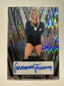 2024 Foglia Donna dello Sport Savannah Freeman Silver Shimmer Pulsar Auto 4/4 - Foto 1 di 6