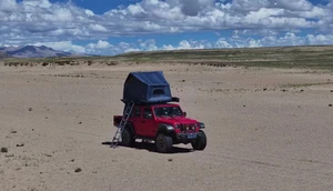 Play.Do! Dachzelt Wing - aufblasbares Autodachzelt  30kg inkl. Teleskopleiter - Bild 1 von 13