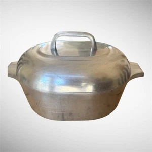 Vintage Wagner Ware Sidney-O-Magnalit Bräter 4263 4,5 Quart Deckel oval - Bild 1 von 11