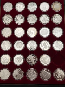 10 Euro Gedenkmünzen Sammlung 2002 - 2007 Silber - Bild 1 von 3