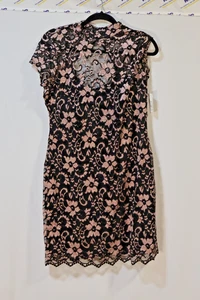 No Boundaries Bodycon-Etuikleid Blumen Stretch Spitze Junior Damen Größe XXL - Bild 1 von 7