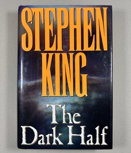 The Dark Half by Stephen King (1989, Hardcover) Very Good Dust Jacket Ships FREE - Imagen 1 de 3