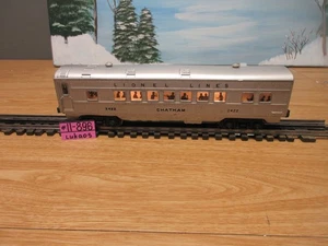 Lionel Lines Postwar 2429 ILLUMINATED "LIVINGSTON" PULLMAN PASSAGIER - Bild 1 von 9