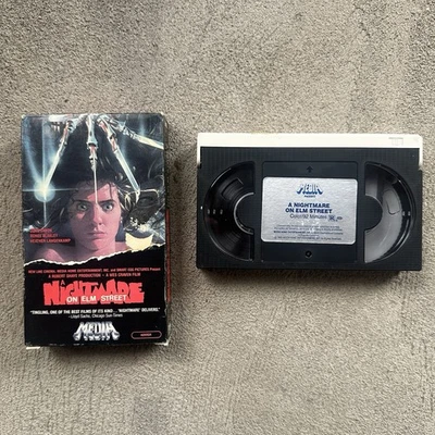 A Nightmare on Elm Street BETA 1984 MEDIA Video Horror BETAMAX Wes Craven - Image 1 of 4