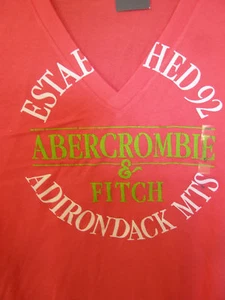Abercrombie SS Fitch Adirondack Mtn.Shirt S NEW - Picture 1 of 2