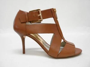 NEU IM KARTON MICHAEL BY MICHAEL KORS ANYA MITTELPEEPTOE REISSVERSCHLUSS-PUMPS SANDALEN 7,5 M GEPÄCK - Bild 1 von 6