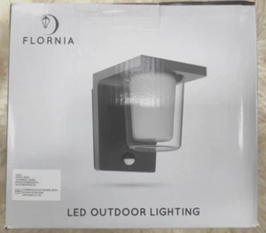 FLORNIA Outdoor Porch Wall LED Light Motion Sensor IP44 Weatherproof 900LM 13.5W - Picture 1 of 7