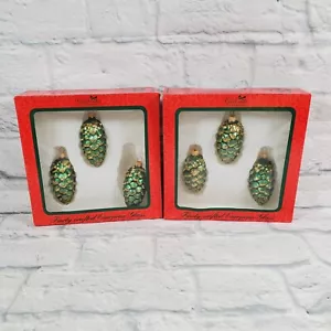 Vintage Sears Roebuck European Glass Christmas Ornaments - Picture 1 of 4