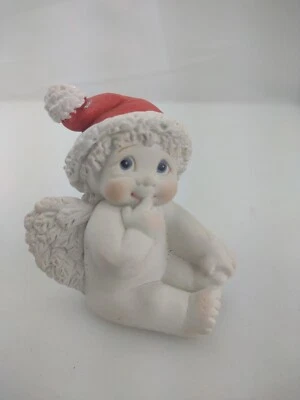 Figura Querubín Ángel Dreamsicles 2.5" Time tu Tumble Navidad Rojo Sombrero de Papá Noel  Foto 1 de 4