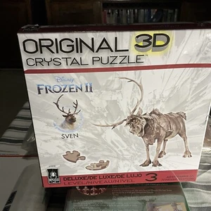 DISNEY 3D Crystal Puzzle Disney Frozen II Sven the Reindeer: 72 Pcs BRAND NEW - Picture 1 of 21