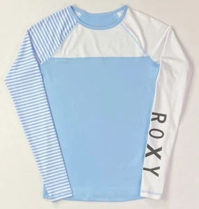 Damen Roxy Langarm Streifen Rashguard NEU - Bild 1 von 1