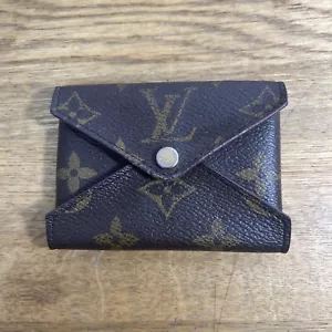Louis Vuitton Kirigami Small Mini Pouch Card Holder in Monogram Brown Leather - Picture 1 of 13
