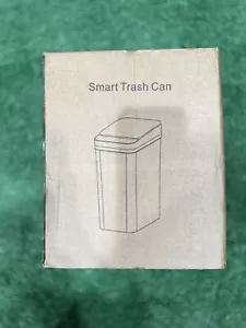 2.7 Gallon Automatic Smart Trash Can Mini Garbage Bin with Motion Sensor and Lid - Picture 1 of 3