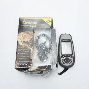 Magellan Meridian Gold Hiking GPS Handheld and Water Resistant Tested Working - Picture 1 of 4