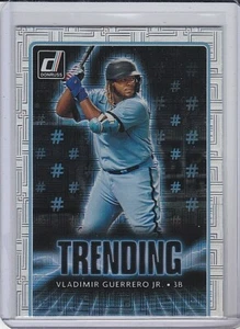 2021 Panini Donruss Trending Vector #TR3 VLADIMIR GUERRERO JR Blue Jays - Foto 1 di 2
