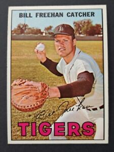 1967 Topps #48 Bill Freehan Detroit Tigers