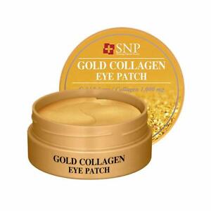 SNP GOLD COLLAGEN EYE PATCH 60PCS Korean Cosmetics/ Free Samples/ Anti-wrinkle