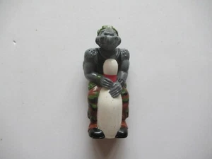 VINTAGE REMCO TMNT NINJA TURTLES POPPIN BOWLING PIN ROCKSTEADY FIGURE - Picture 1 of 2