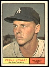 1961 Topps Set Break Frank Howard Los Angeles Dodgers #280