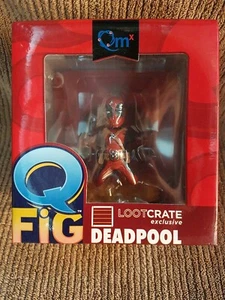 Marvel Deadpool LootCrate. Exclusive Q Fig Figure Quantum Mechanix. Fast postage - Picture 1 of 10