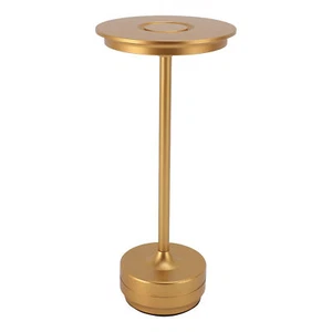 (Gold) Rechargeable Cordless Led Desk Lamp Touch Sensor Lamp 3 Modes Portable - Picture 1 of 23