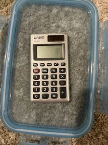 Casio HS-8VA Solar Powered Standard Function Calculator Tested (H1) - Picture 1 of 1