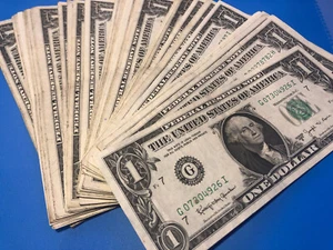 1963B One Dollar Barr Note • $1 Bill Extra Fine • XF+ • Buying 1 Note - Picture 1 of 4