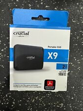 Crucial - X9 2TB External USB-C SSD - Black New Sealed !!!!