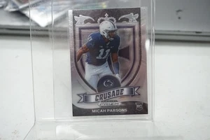 PRIZM DRAFT PICKS MICAH PARSONS ROOKIE CRUSADE - Picture 1 of 2