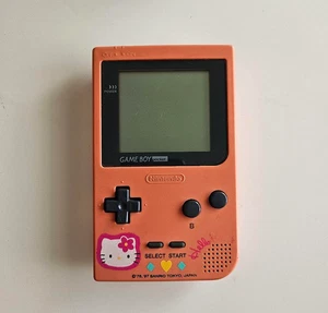 Nintendo Game Boy Pocket Hello Kitty Limited Edition Pink – Japan Exclusive - Picture 1 of 4