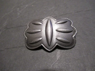 Hebilla de cinturón estilo suroeste deco vintage de metal tono plata para cinturón de 1 1/4" Foto 1 de 4